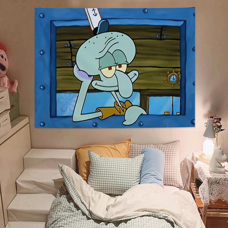 Patrick Star SpongeBob Wall Tapestry - Birthday, Bedroom, Dorm Decor