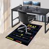 1pc Pacman Adventure Carpet for Playroom Bedroom Living Room Sofa Home Decor,kids Game Area Rug Non-slip Floor Mat Y730139