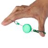 Fishing Zinger Tape Measure Tool Retractor Keychain Portable Fly Fishing Badge Holder Carabiner Clip