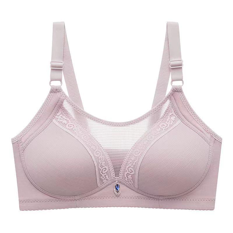 Trägerloser dünner Push-Up Bügelloser Vollschalen-BH mit Seitenstütze