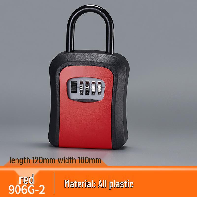 Anti-Theft Password Key Box for Doorway and Construction Site