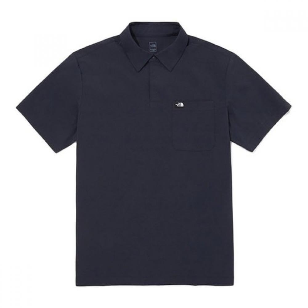 The North Face Men S All Round Ex Short Sleeve Polo Ink Nt7pq05b
