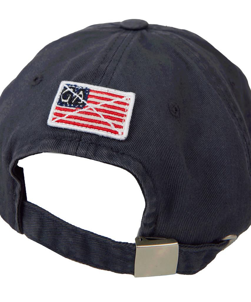 1011 GALLERY Hi California Washed Ball Cap - Navy