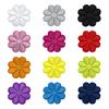 5 Stück Sonnenblumen-Stickaufnäher Selbstklebend Mini Bunte Blume Stickerei Aufnäher DIY Kleidung Kleid Hut Jacke Jeans Rucksack Dekorative Applikation