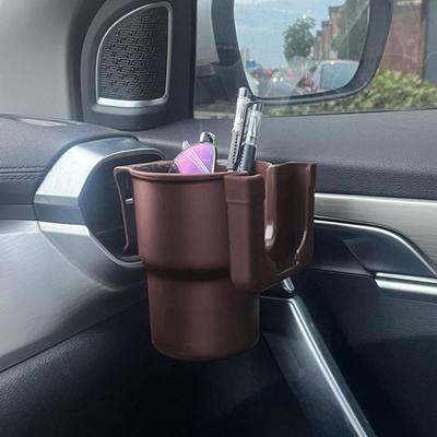Car Outlet Cup Holder Convenient Safe Access Driving Eco-friendly PP Easy To Install Tea Water Cup Holder