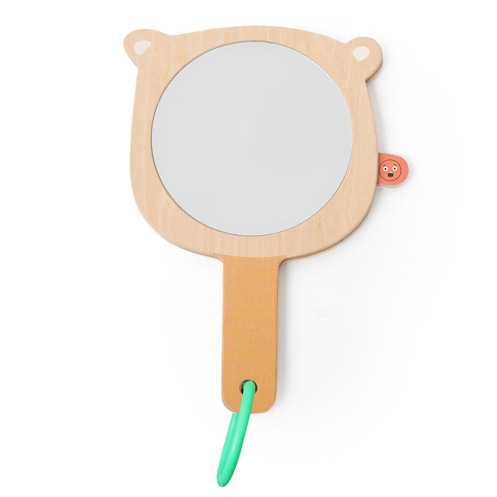 Montessori Toy Baby Emotional Cognition Cartoon Mirror Facial Expression Learning for Newborn Babies  Emotional Expression Card