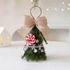 New Mini Christmas Tree Scene Setup Santa Claus Christmas Tree PE DIY Desktop Ornament Home Decoration