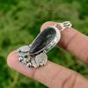 925 Sterling Silver Natural Ruby Zoisite White Topaz Boho Mother Pendant Jewelry