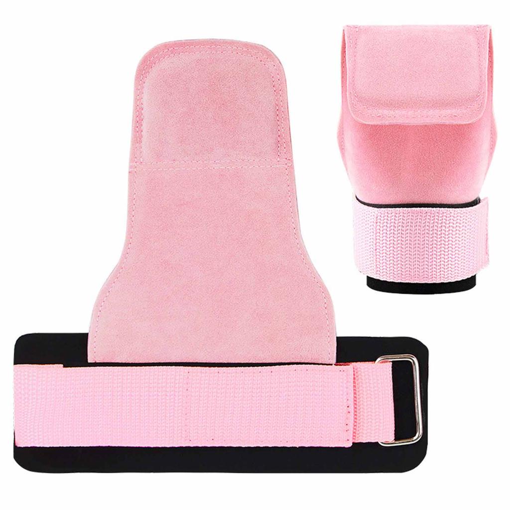 Leather Hand Guards for Weightlifting – Wrist Support Grip Straps for Pull-Ups, Deadlifts, Strength Training & Quantitative Workouts