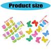 Butterfly Sticker Reward Sticker Gift Sticker Decorative Label Sticker Flowers Sticker Scrapbook Sticker for Kids