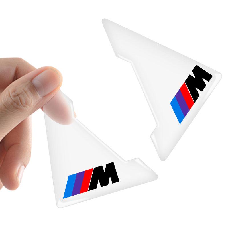 2Pcs Transparent Car Door Corner Cover Anti-Scratch Protection Sticker For BMW M E34 E36 E60 E90 E46 E39 F10 F20 F30 X5 X6 X1 M3 M5 M6 E71 F01 F02 F87