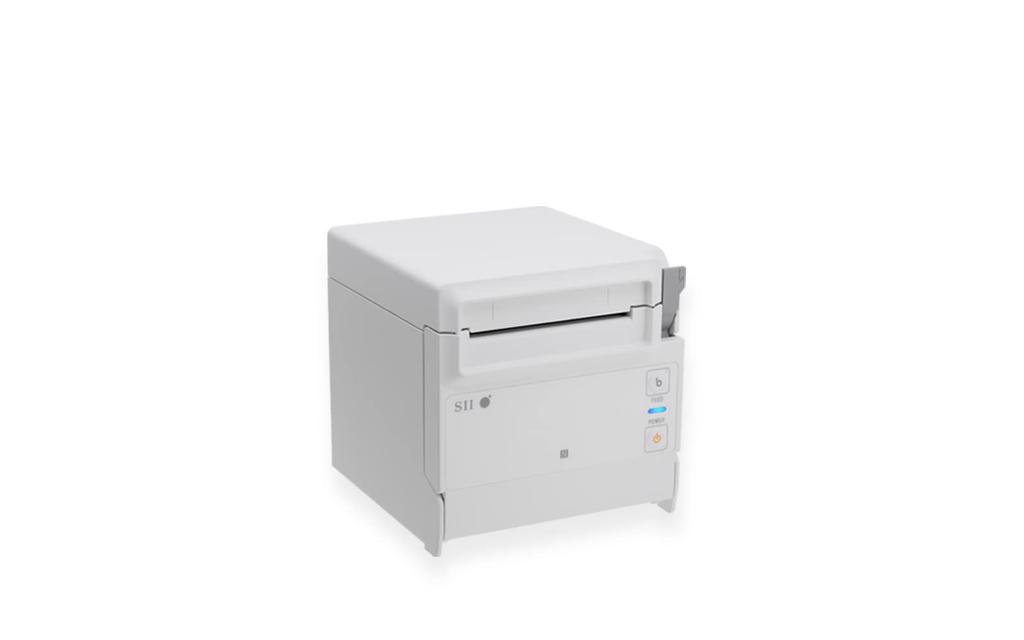 Seiko Instruments Compact Receipt Bluetooth with RP-F10 Printer, Type, White, RP-F10-W27J1-5, Type-C, [Smaregi] [Airregi]