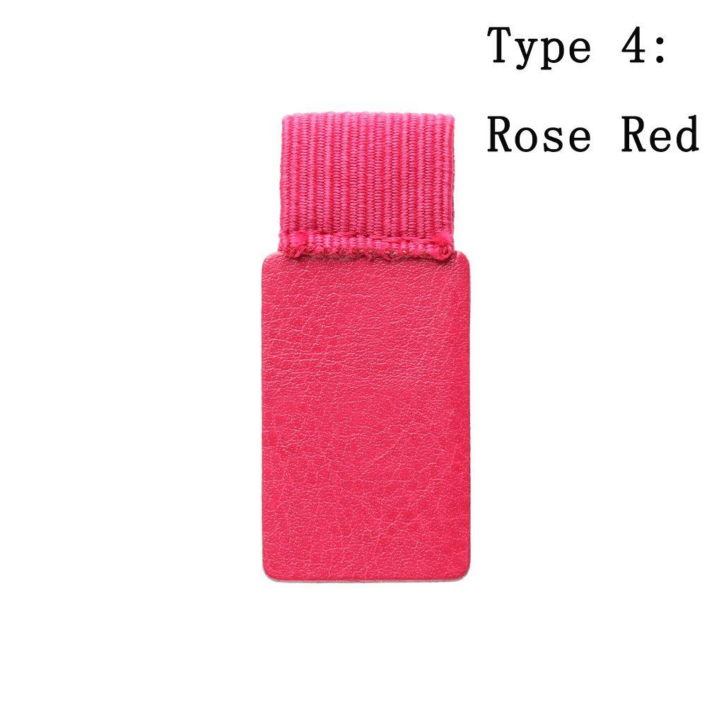 Multicolor Self-adhesive Pen Clips Elastic Loop Leather Pencil Holder Organizer Office Stationery Lightweight Notebook Accessories