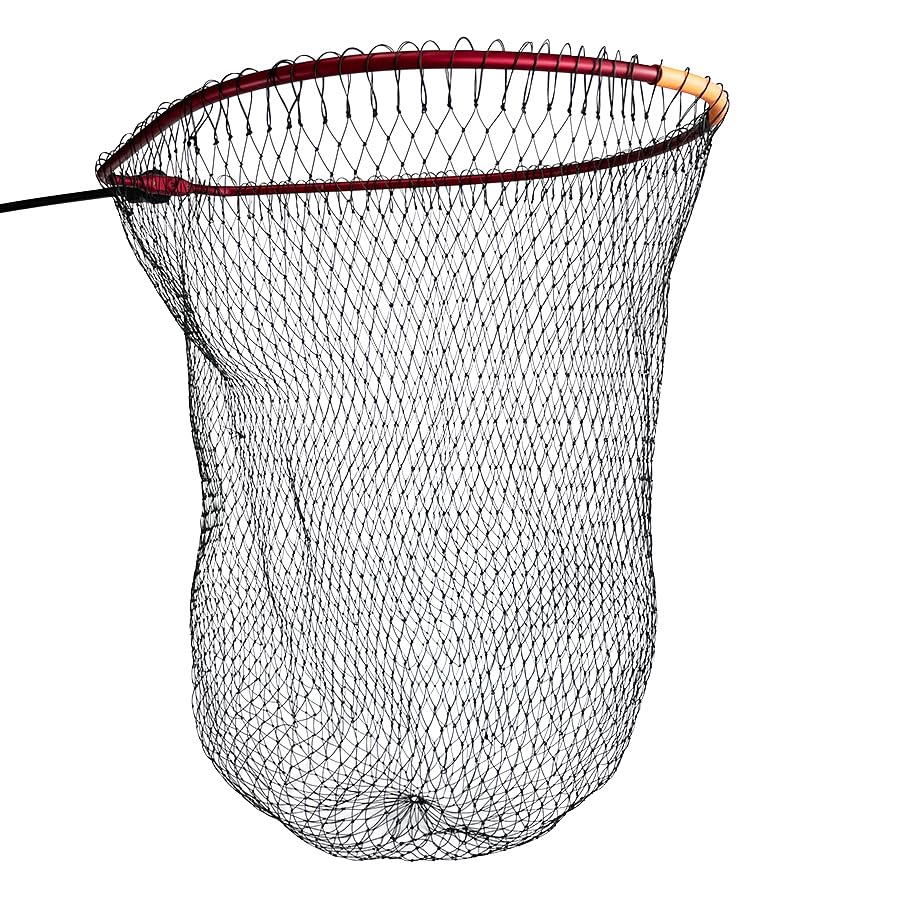 Tsulino Landing Frame 45x55 (with Net) Monofilament Type (Red)