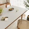 Solid Color Leather Table Mat Waterproof And Oil-Proof Leave-In Computer Table Student Study Desk Protective Mat Coffee Table Mat Dining Table Cloth