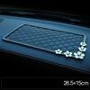 Car Anti-slip Pad, Car Ornament Car Feather Pad Car Interior Control Silicone Pad Car Decorative Diamondencrusted Pad NewProduct