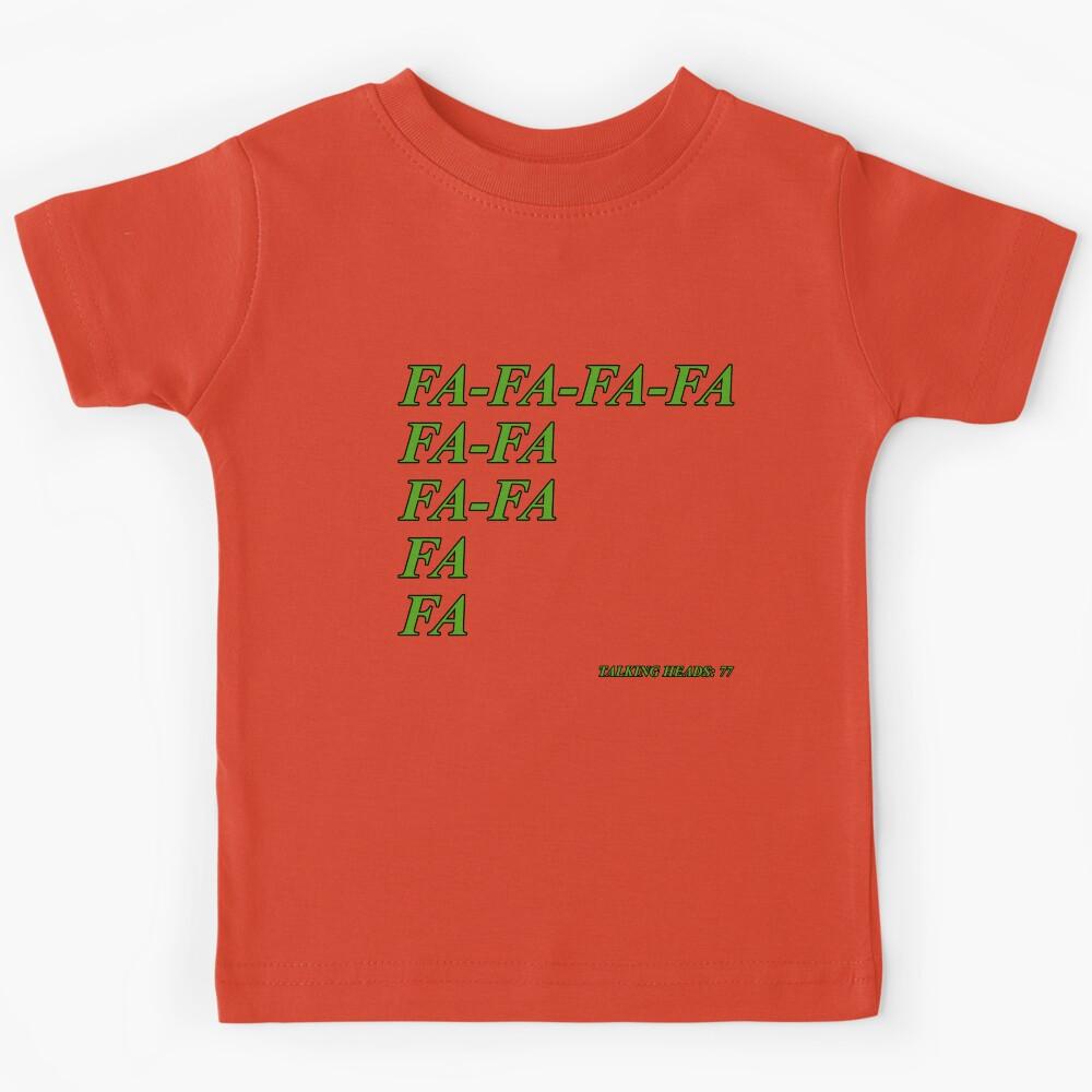 Talking Heads Kids T-Shirt 130