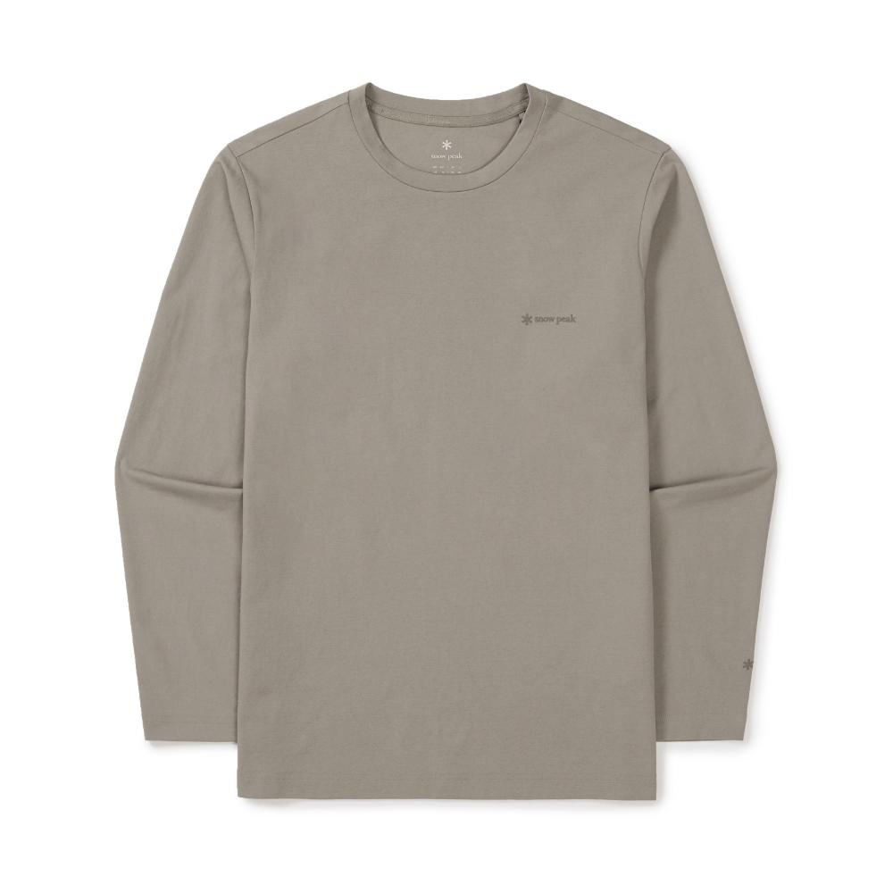 [Snowpeak] Quick Dry Primeflex Long Sleeve T-shirt Fog Gray (S26SMTTL20)