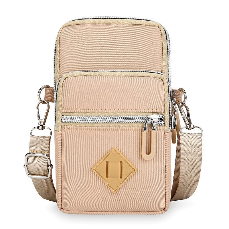Borsa a tracolla da donna con tasche multiple per telefono, borsa a spalla mini leggera, portafoglio per passaporto da viaggio, piccola borsa a tracolla