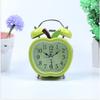 Cute Cartoon Fruit Shape Alarm Clock with Lights for Children Students Wake Up Bell Cartoon Creative Simple Ring Alarm Clock