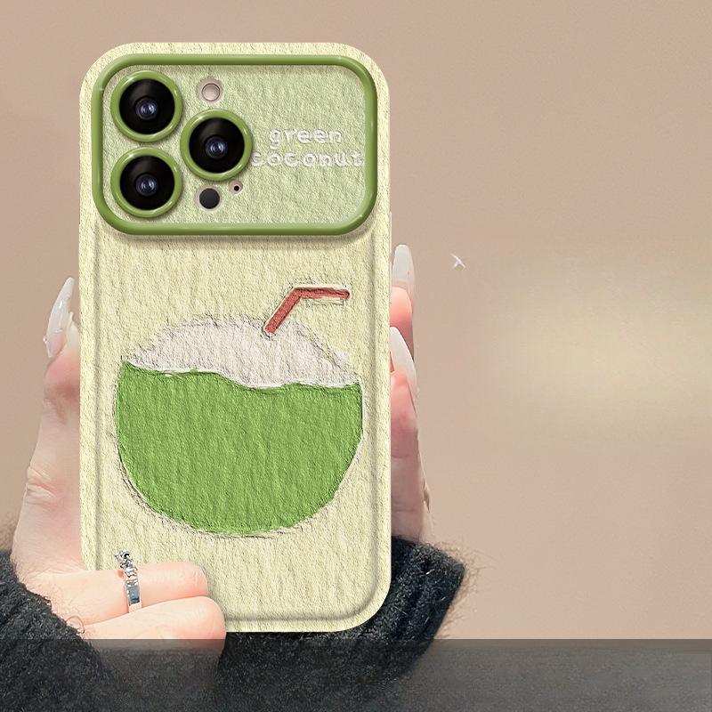 

Подходит для Xiaomi 14/13pro Чехол для мобильного телефона Redmi K70/60/50 Текстура Кокос Шнурок 12/11 Книжка Зеркало Mi 14