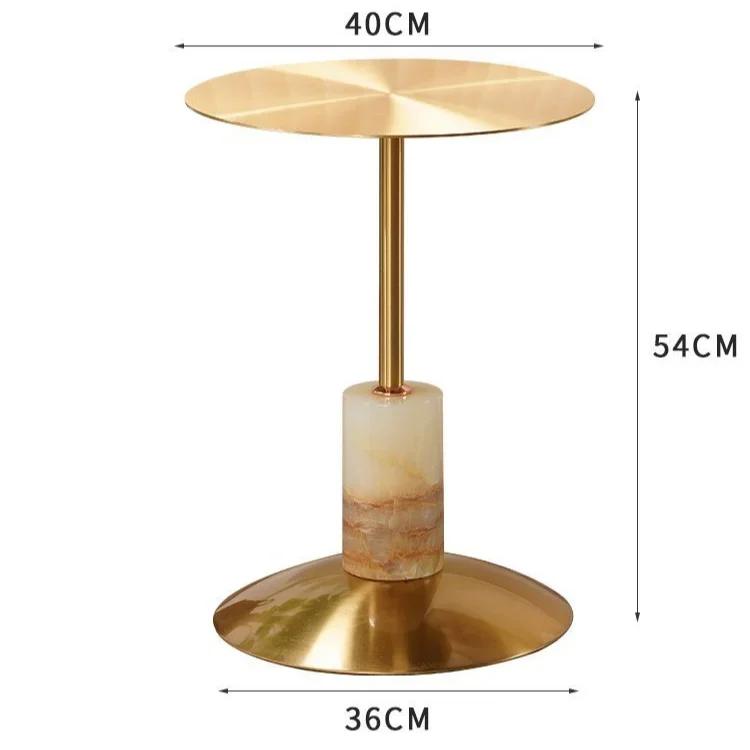 Simple Luxury Modern Crystal Ornaments Creative Italian Style Living Room Sofa Corner Side Table Shelf Coffee Tables Furniture