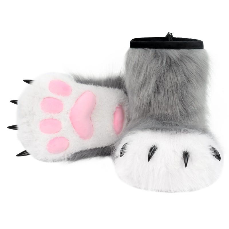 Furry Costume Paw Feet Accessories Handmade Resin Animal Paws Cosplay Anime Convention Adult Kids