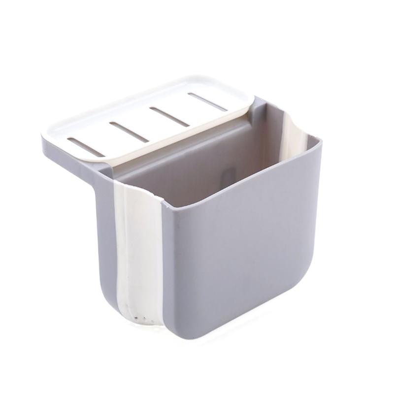 Kitchen Sink Strainer Drain Rack Hanging Foldable Drainer Basket Soap Sponge Holder With Suction Cup