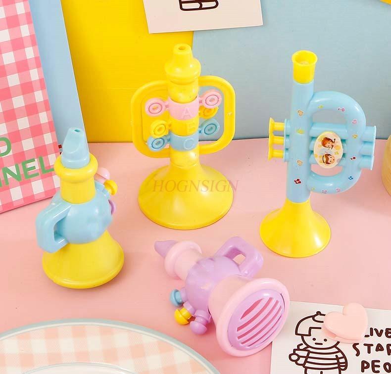 Giocattoli a Corno per Bambini Soffiabili Asilo Educazione per Bebè Educazione della Prima Infanzia Piccolo Corno Fischietto Strumento Musicale Regalo