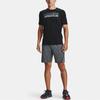 Under Armour Loose Fit Sports Casual Shorts Men shorts Peach Gray 1361437-012