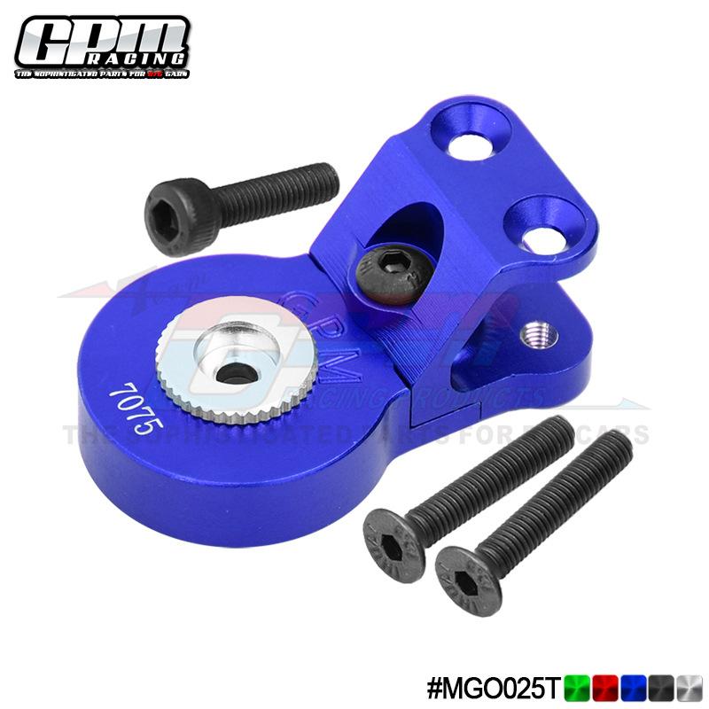 GPM Aluminum 7075 Servo Saver Steering 23T/25T W. Built-In Spring For ARRMA 1/10 Gorgon ARA340192