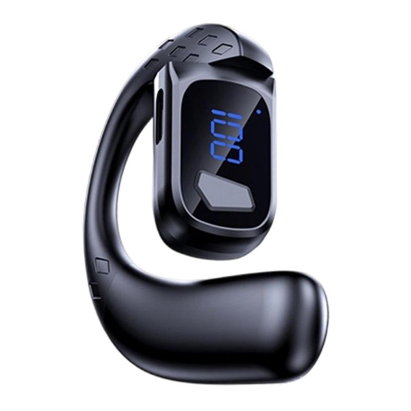 T30pro Rotatable Bluetooth-compatible Mono Headsets With LED Power Display For Long Calls And Outdoor Sports