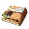 Coperta Morbida Calda Decorativa Cartone Animato M-Masha E Orso Coperte da Letto Copriletto in Flanella per Esterno Divertente Copri Divano Letto