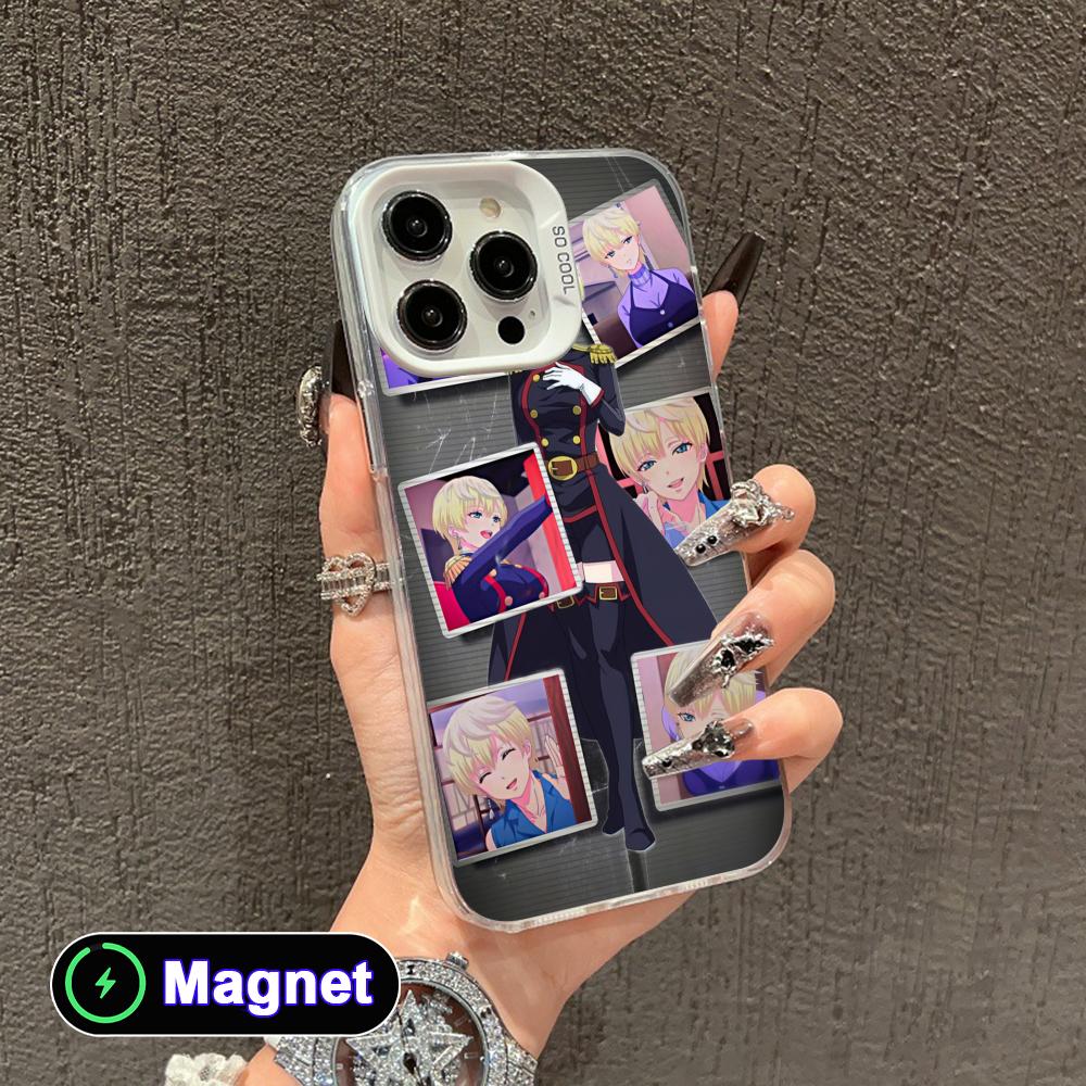 Mato seihei Tenka Izumo White Translucent MagSafe Mobile Phone Case for iPhone 17 16 15 14 13 12 11 X XR XS Air Pro Max Plus
