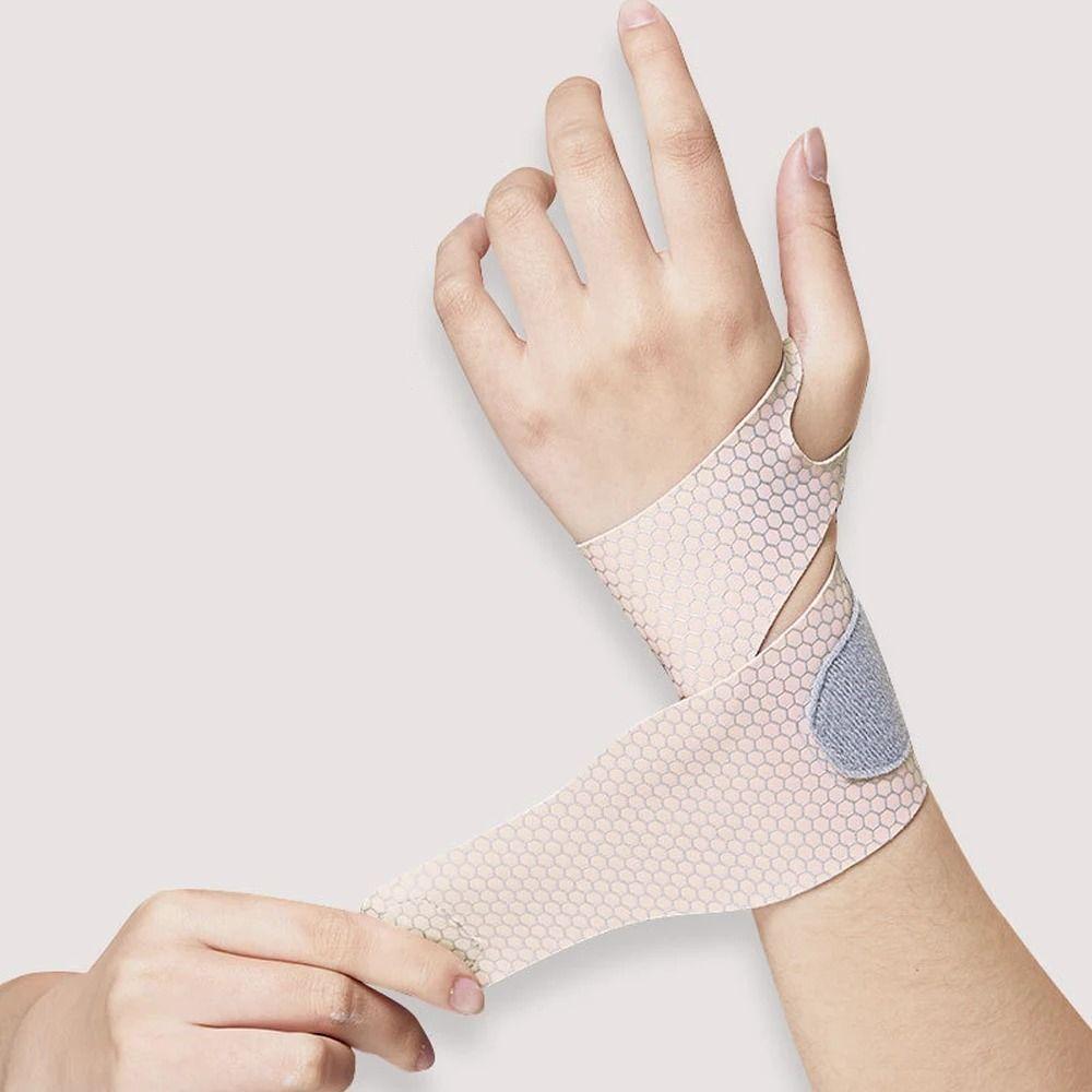 Adjustable Wrist Support Strap Breathable Wrist Compression Band Soft Wrist Brace  Men Women