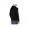 Emporio Armani Hooded Pullover All-Over Print Long Sleeve Sweatshirt Men Sweatshirt Black 6L1MQ2-1JHSZ-0012