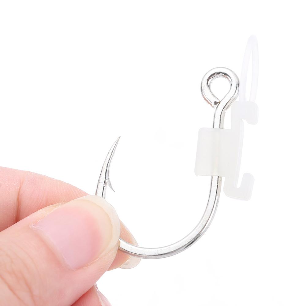 5/10/20Pcs Stainless Luminous Live Shrimp Hooks Sharp Barbed String Hook  for Fishing Accessories