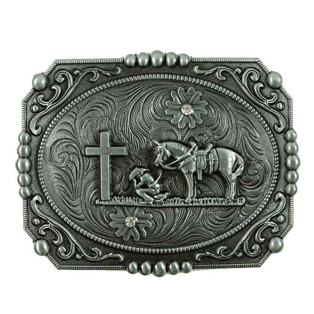 Buy Men Western Rider Belt Buckle 