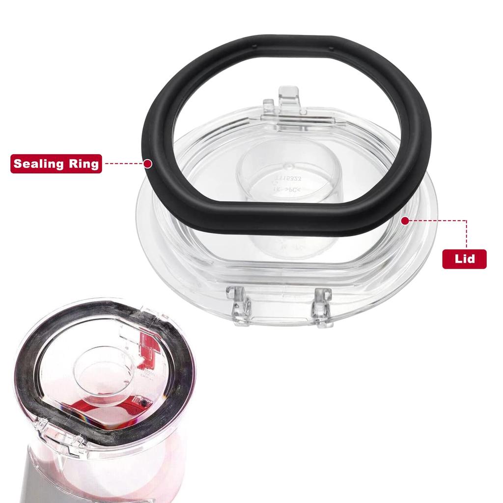 Dust Bin Base Lid For Dyson V7 V8 Robotic Vacuum Cleaner Bottom Bin Lid Cordless Vacuum Bin Base Cover Sealing Ring Cap