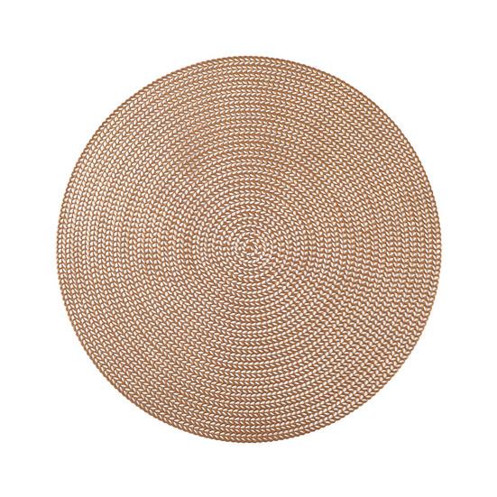 Reusable PVC Placemat Heat Mat Wear-Resistant Stain-Proof Resistant Dining Table Placemat for Home 38cm 4