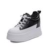 Trend Small Inner Height-increasing Women's Shoes, New Casual Platform Muffins and Wedge Heels, Little White Women's Shoes