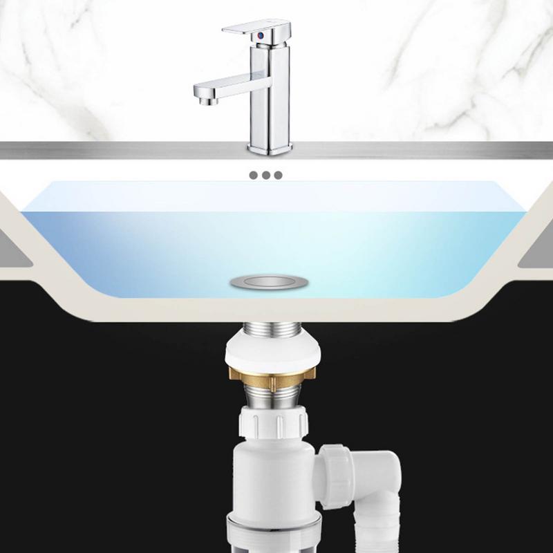 Sink Drain Pipe Sewer Drain Hose Telescopic Flexible Washing Basin Sink Drain Tube Kitchen Sink Bathroom  Accessories