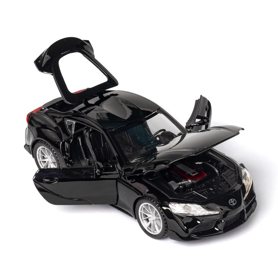 6 Inch Metal Car Toyota GR Supra Supercar Simulation Exquisite Diecast & Toy Vehicle 1:32 Alloy Collection Model Gifts For Children