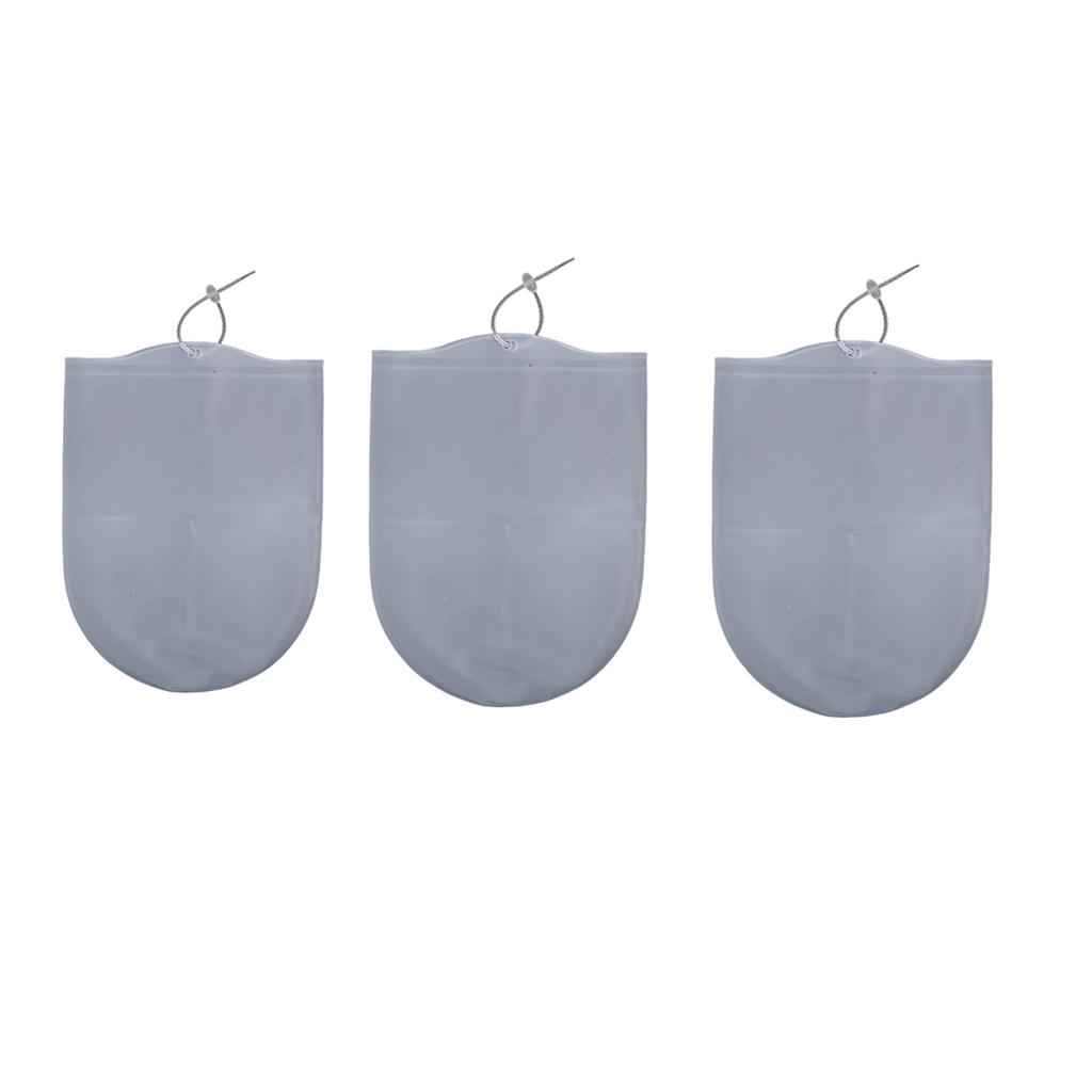 3PCS Kitchen Reusable Non-Stick Silicone Kneading Dough Bags Multifunctional Dough Mixing Bag for Bread Pastry Pizza