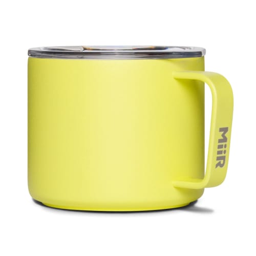 MiiR Camping Cup, Vacuum Insulated, Stainless Steel, with Slide Lid, BPA-Free, Spark, 8 Fl Oz