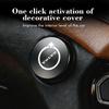 Car One Click Start Button Protective Decoration Accessories For Volvo AWD XC60 S40 XC40 XC90 C30 C70 S60 S80 S90 T6 V40 V50 ari963