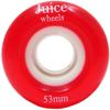 Juice Soft Wheels 53mm Clear Red