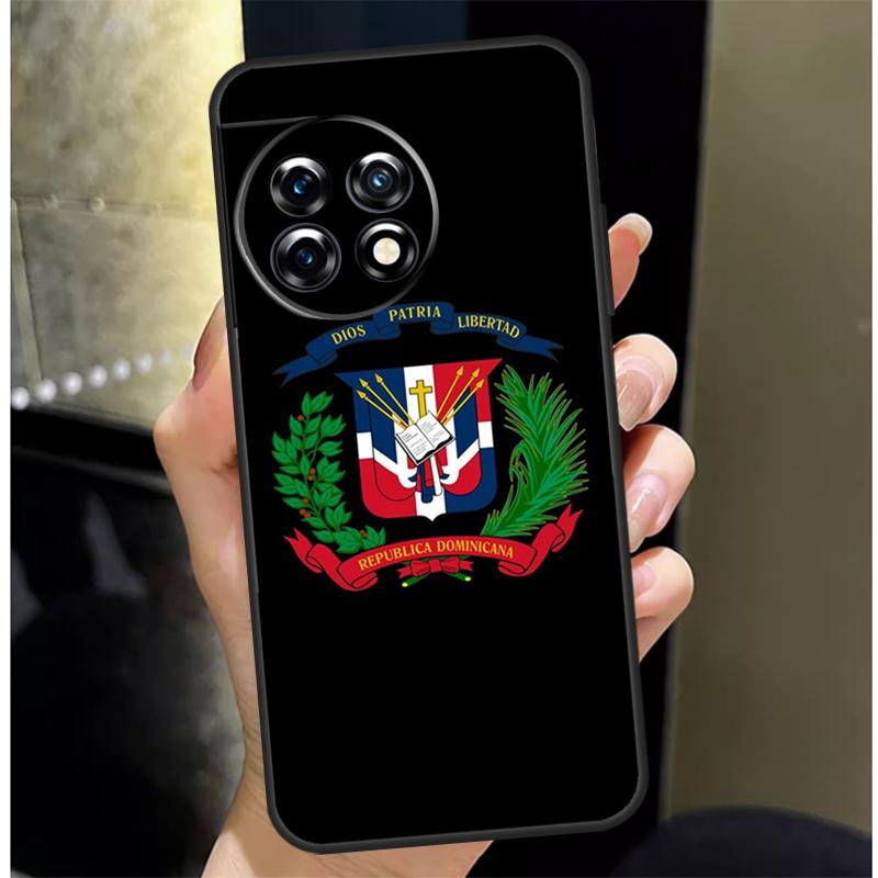 Dominican Republic Flag Cover For OnePlus Nord CE 4 2 3 Lite N10 N20 N30 OnePlus 13 12 11 10 Pro 10T 8T 12R 13R Case