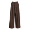 2026 Spring Women's Wide-Leg Pleated Retro Casual Pants