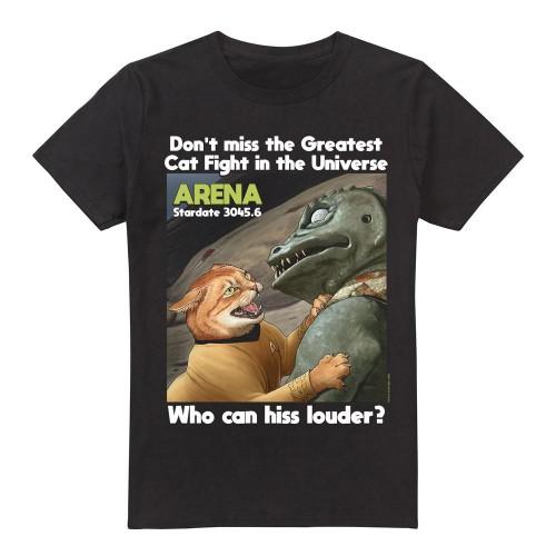 Star Trek Mens Cat Fight T-Shirt